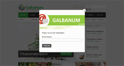 Desktop Screenshot of galbanum.hr